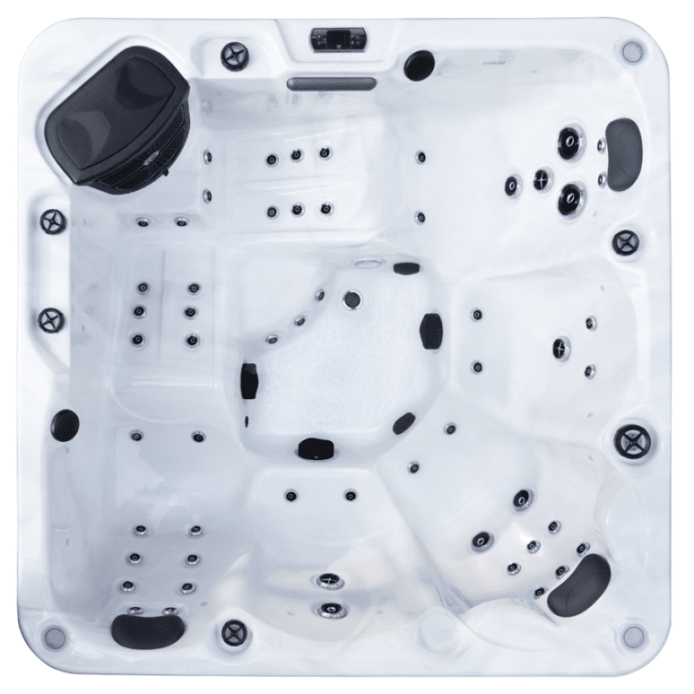 Hawaii 2 Lounger V2 32amp 2 lounger 3 Seats Marble White