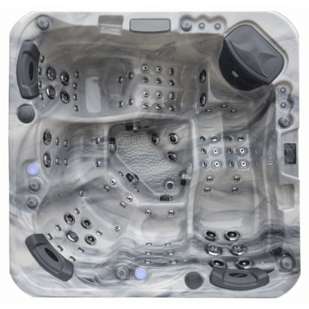 Monaco 2 Lounger 32 Amp Hot Tub 2 Loungers 3 Seats Lots Of Jets Odyssey Grey