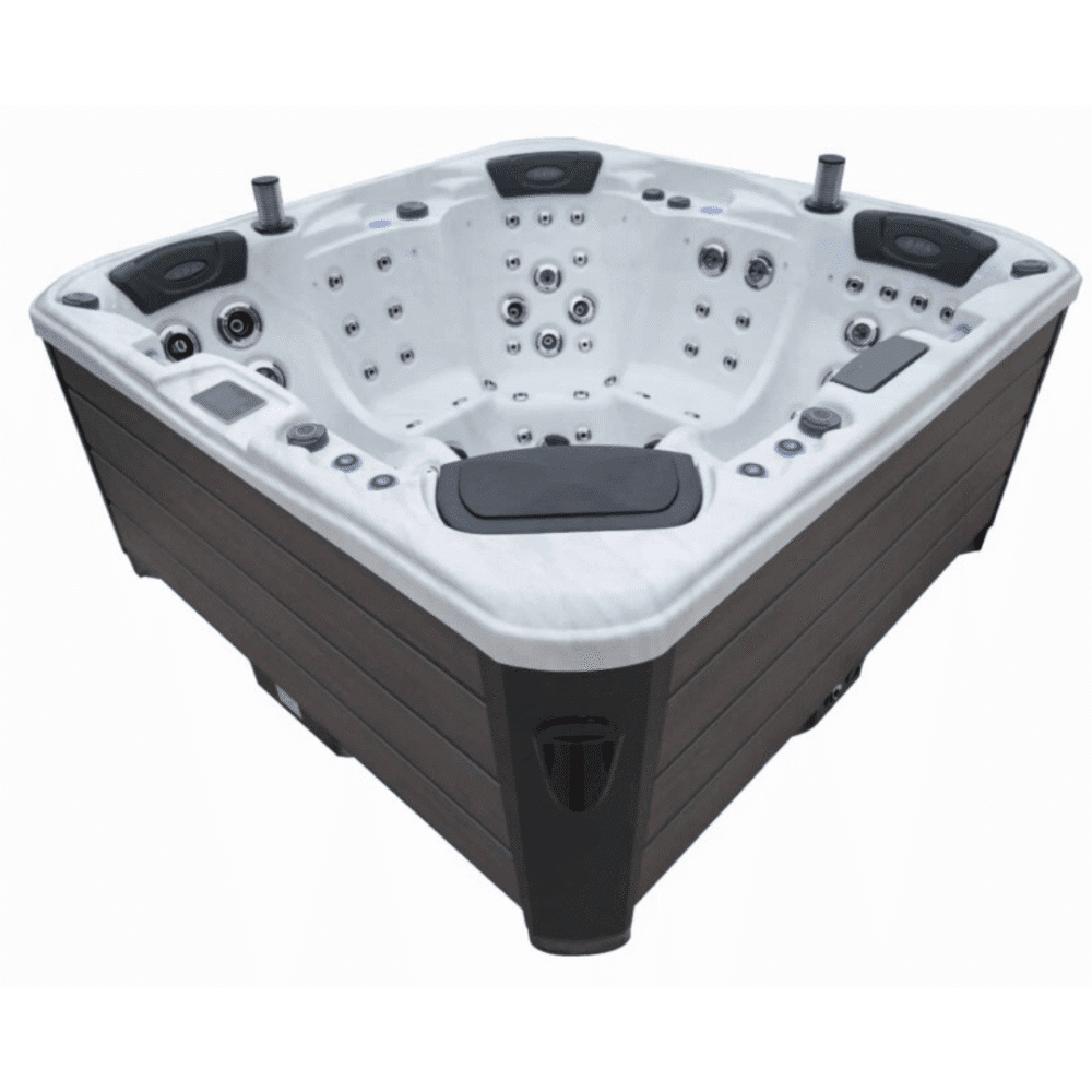 Monaco 2 Lounger 32 Amp Hot Tub 2 Loungers 3 Seats Lots Of Jets Marble White