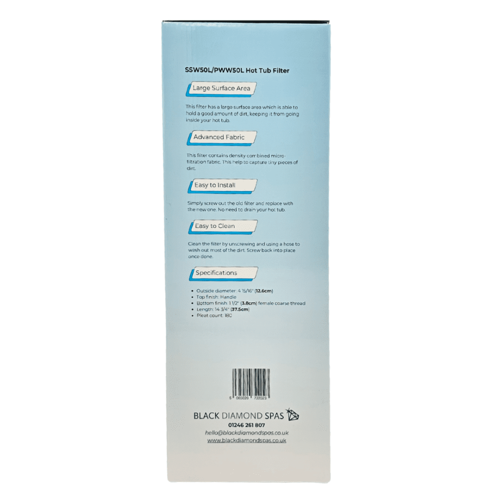 SSW50L / PWW50L Filter