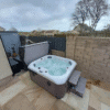 Atlantis 4 Seater Hot Tub Marble White