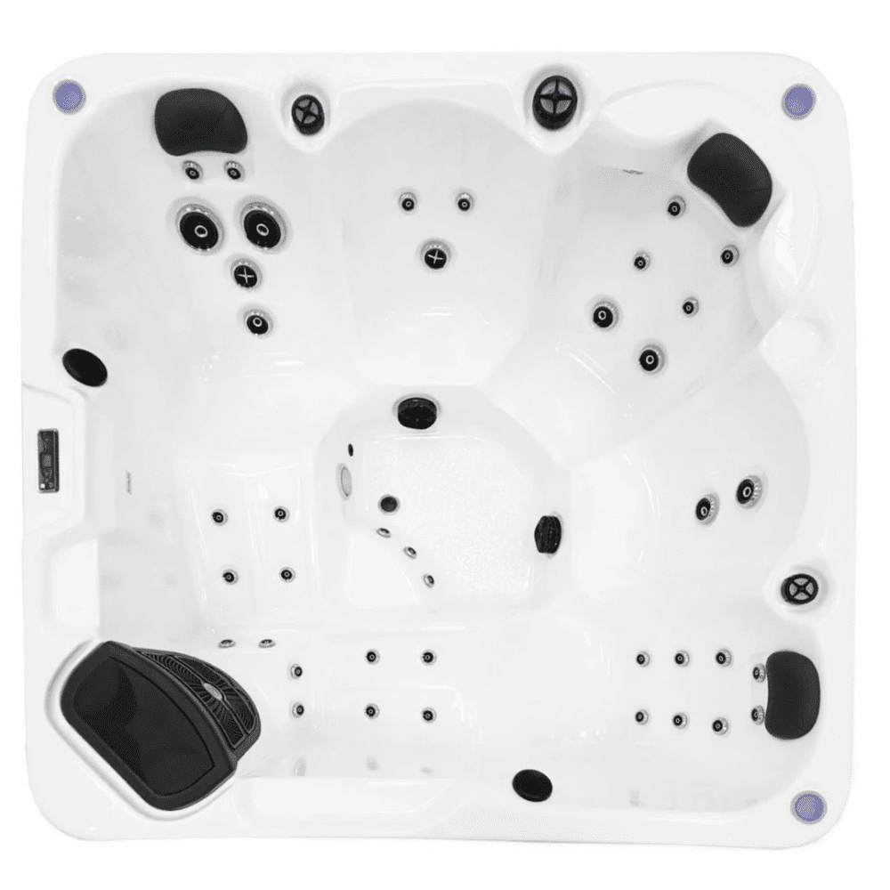 Trident Hot Tub 13 Amp Plug And Play Marble White