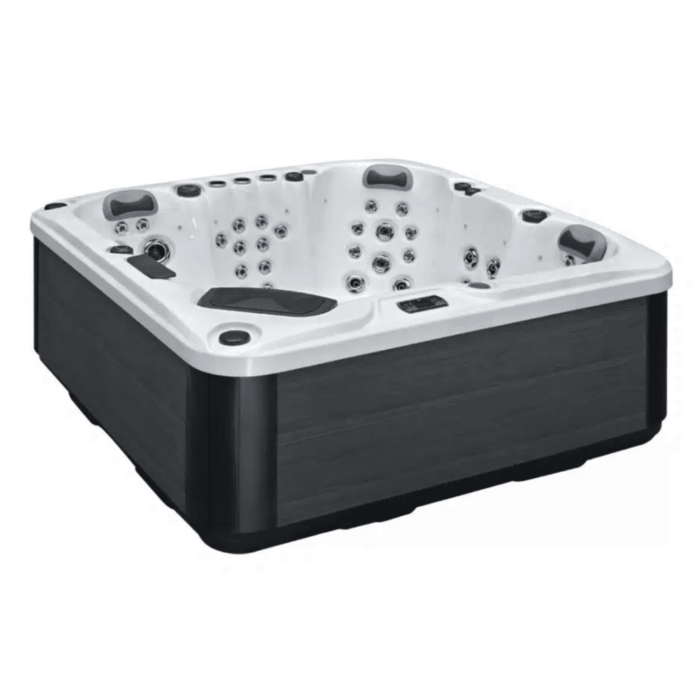 Amalfi Hot Tub 32 Amp 2 Loungers 3 Seats Marble White