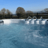 Roma Hot Tub Marble White 32 Amp 1 Lounger 5 Seats