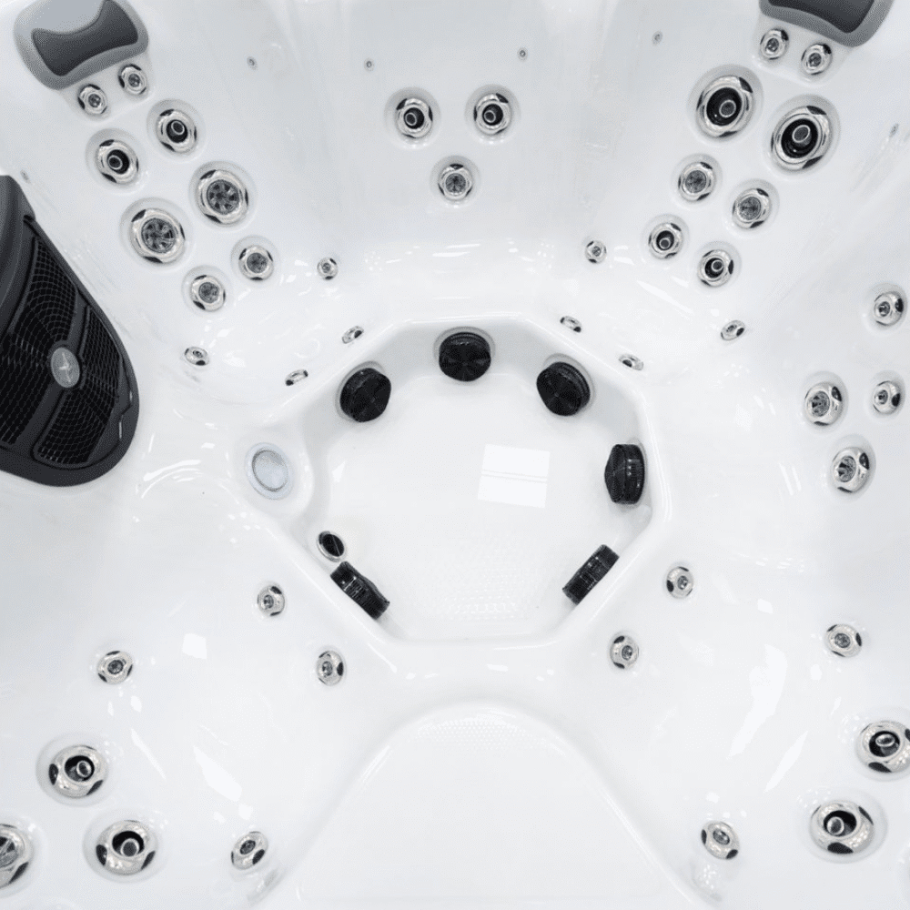 Oslo Hot Tub 6 seats 32 Amp Marble White