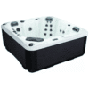 Como Hot Tub 13 Amp Plug And Play Marble White, 2 Loungers 3 seats