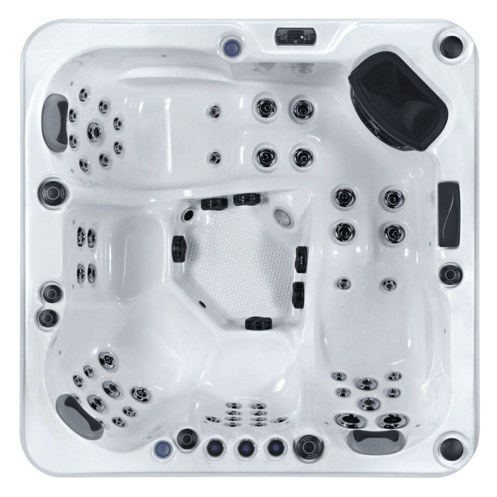 Amalfi Hot Tub Marble White