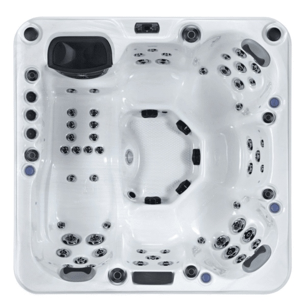 Roma Hot Tub Marble White 32 Amp 1 Lounger 5 Seats