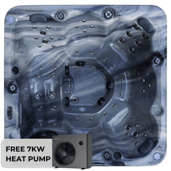 Hawaii 1 Lounger V2 With Free Heat Pump. Hot Tub Deal