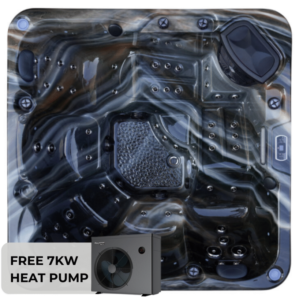 Hawaii 2 Lounger V2 With Free Heat Pump. Hot Tub Deal