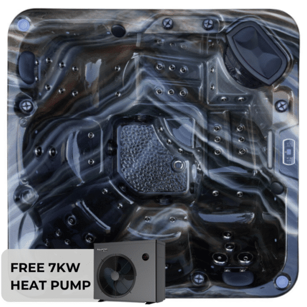 Hawaii 2 Lounger V2 With Free Heat Pump. Hot Tub Deal