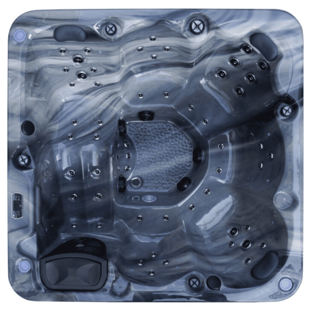 Hawaii 1 Lounger Hot Tub V2 With 7KW Heat Pump