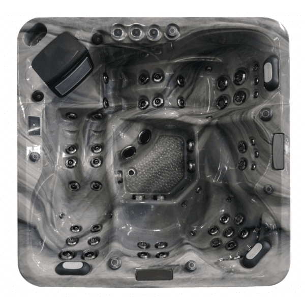 Brisbane Luxury Hot Tub Odyssey Grey 2 Loungers 3 Seats