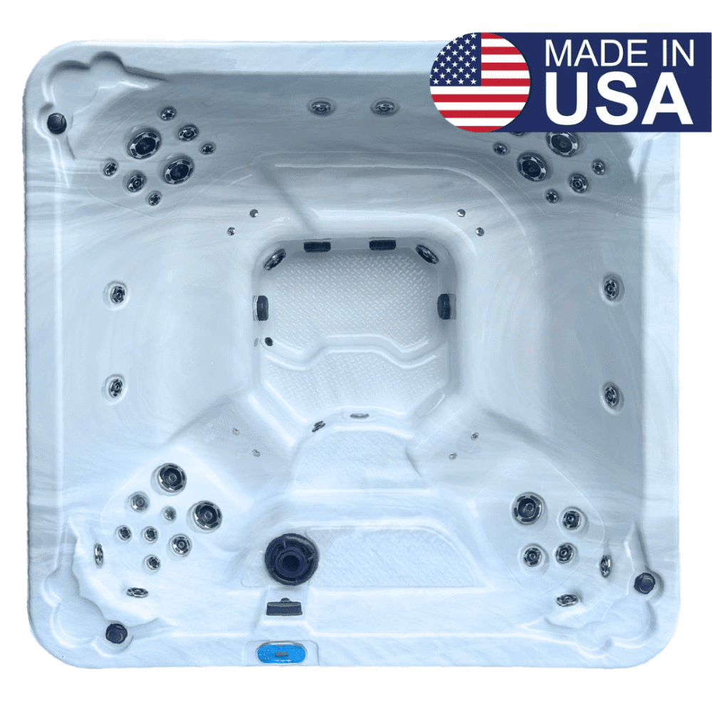 American Made Hot Tub Evergreen ES93N