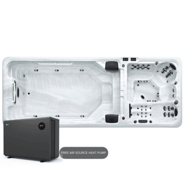 Imola V2 Dual Zone Swim Spa High Performance Luxury